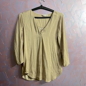 Gold blouse